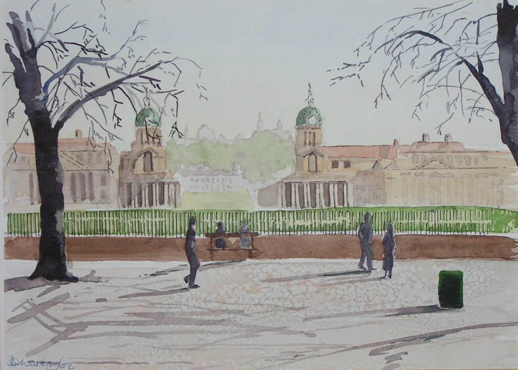 Watercolour - (Royal Naval College)